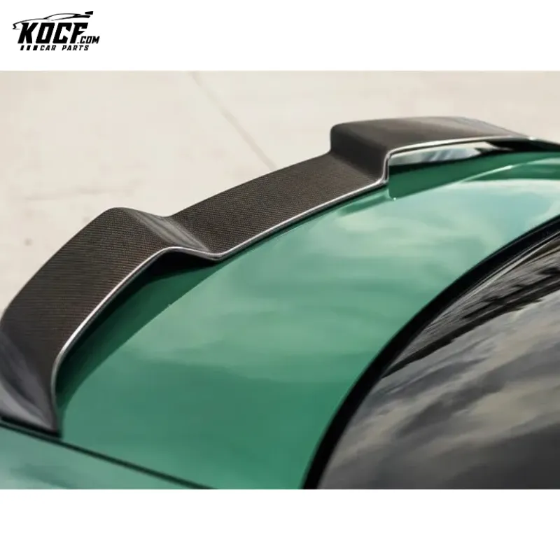 M3 G80 Aero kit V-style Carbon Fiber Front Bumper Chin Lip Spoiler Side Skirts For BMW G80 M3 G82 M4 2021