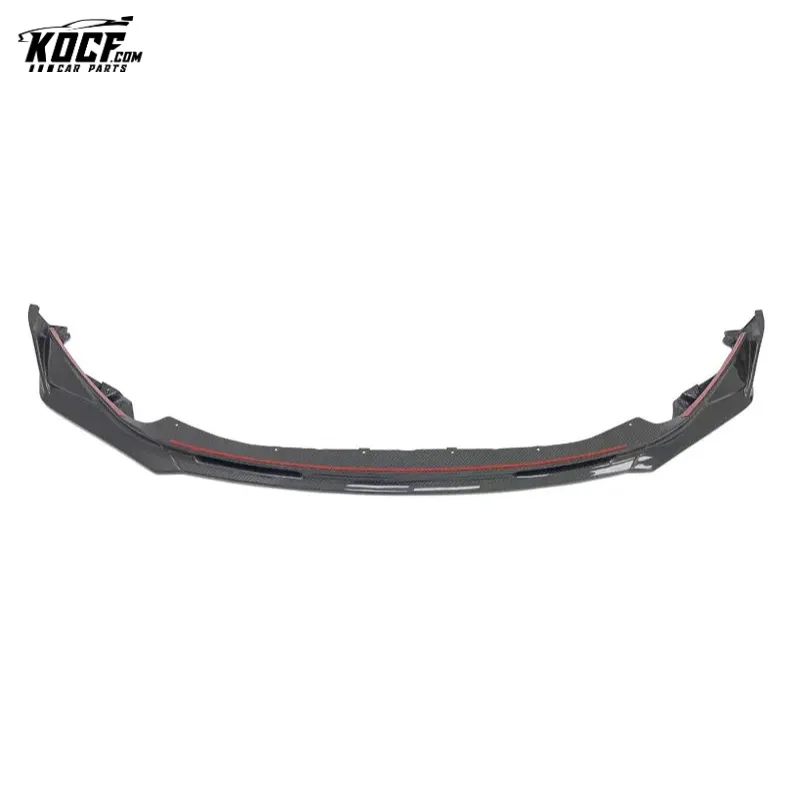 M3 G80 Aero kit V-style Carbon Fiber Front Bumper Chin Lip Spoiler Side Skirts For BMW G80 M3 G82 M4 2021