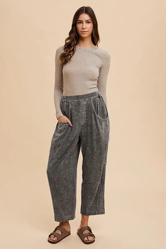 Mandie Mineral Washed Pants