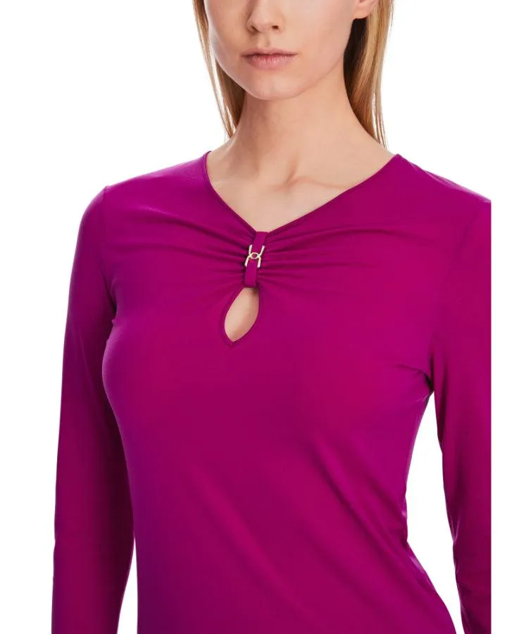 Marc Cain Second Skin Gathered Top