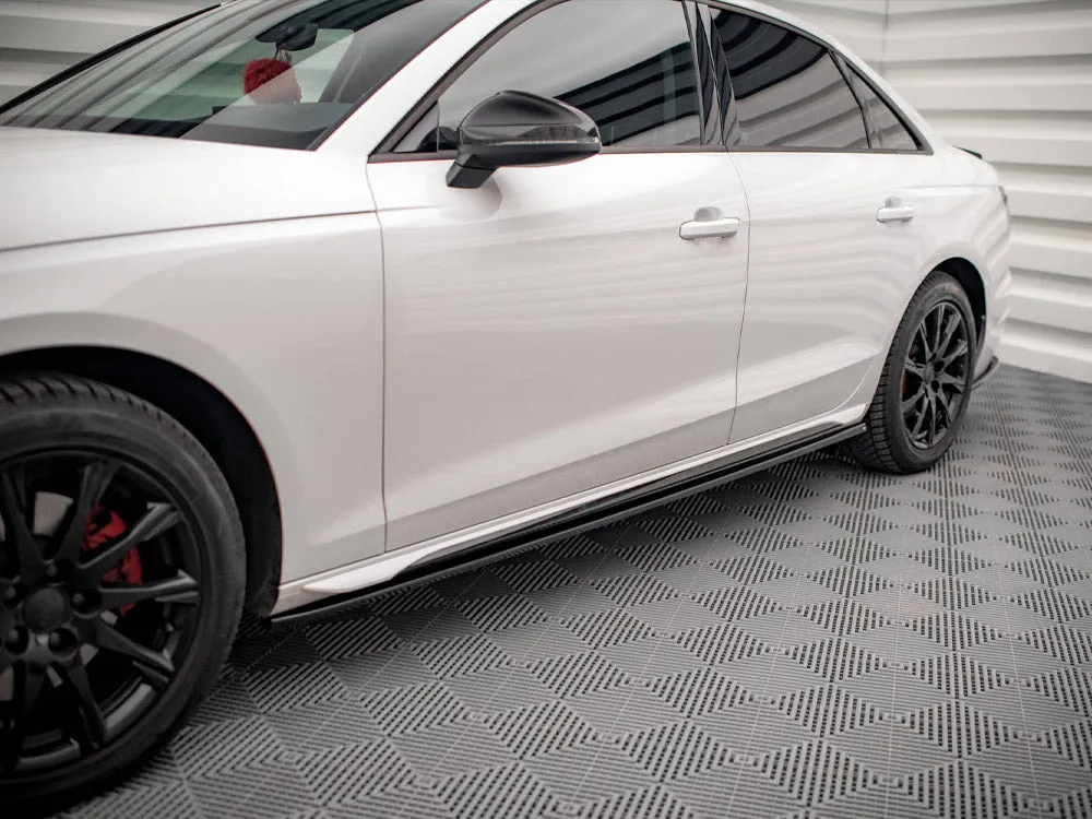 Maxton Design - SIDE SKIRTS DIFFUSERS AUDI A4 B9 FACELIFT