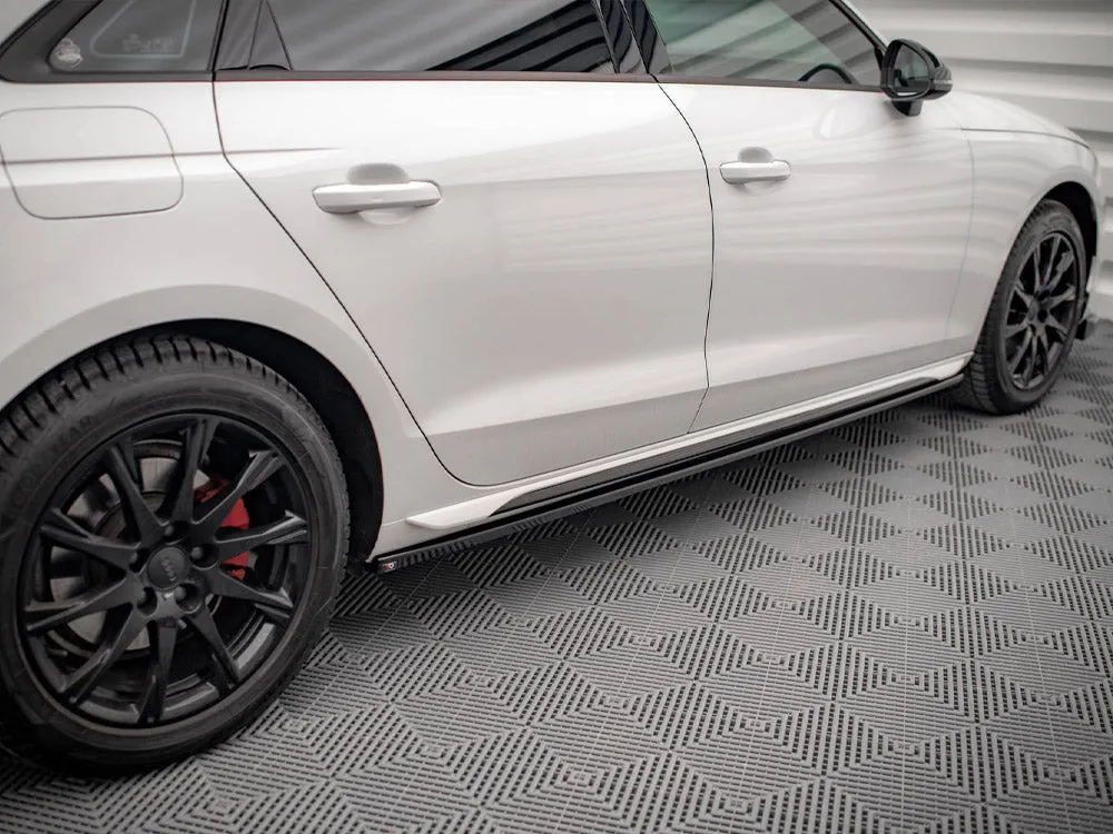 Maxton Design - SIDE SKIRTS DIFFUSERS AUDI A4 B9 FACELIFT