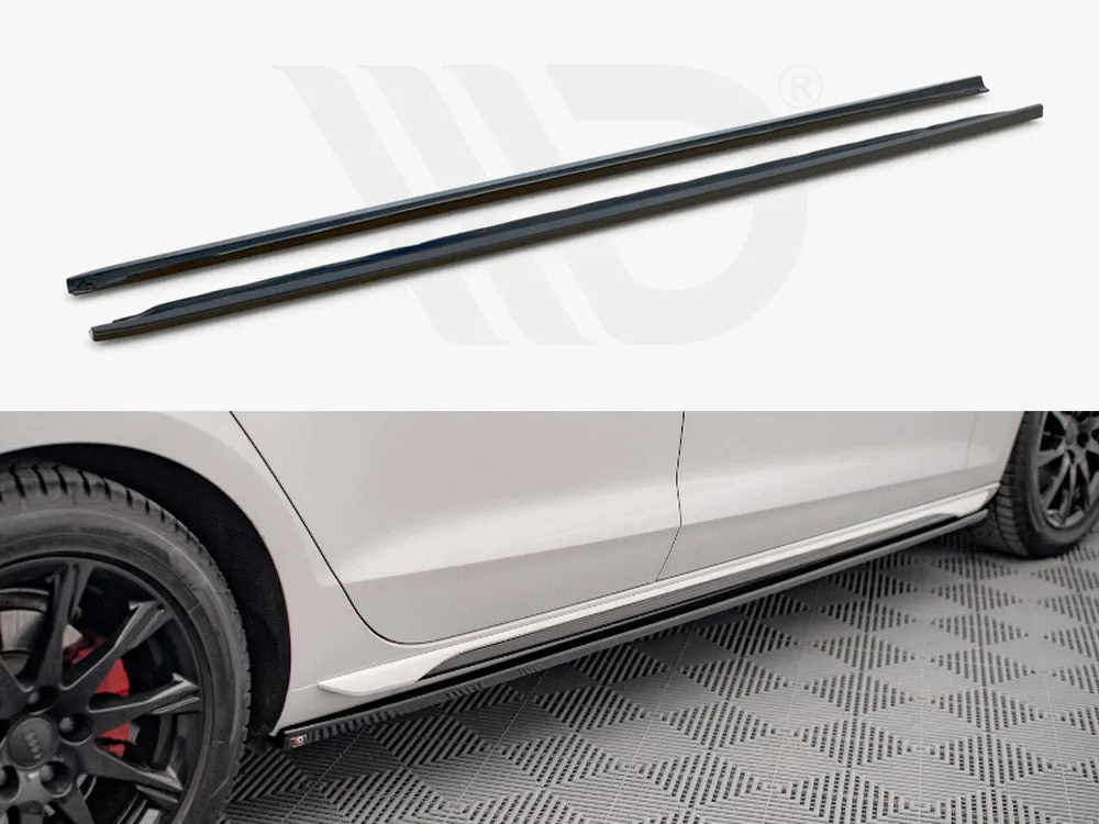 Maxton Design - SIDE SKIRTS DIFFUSERS AUDI A4 B9 FACELIFT