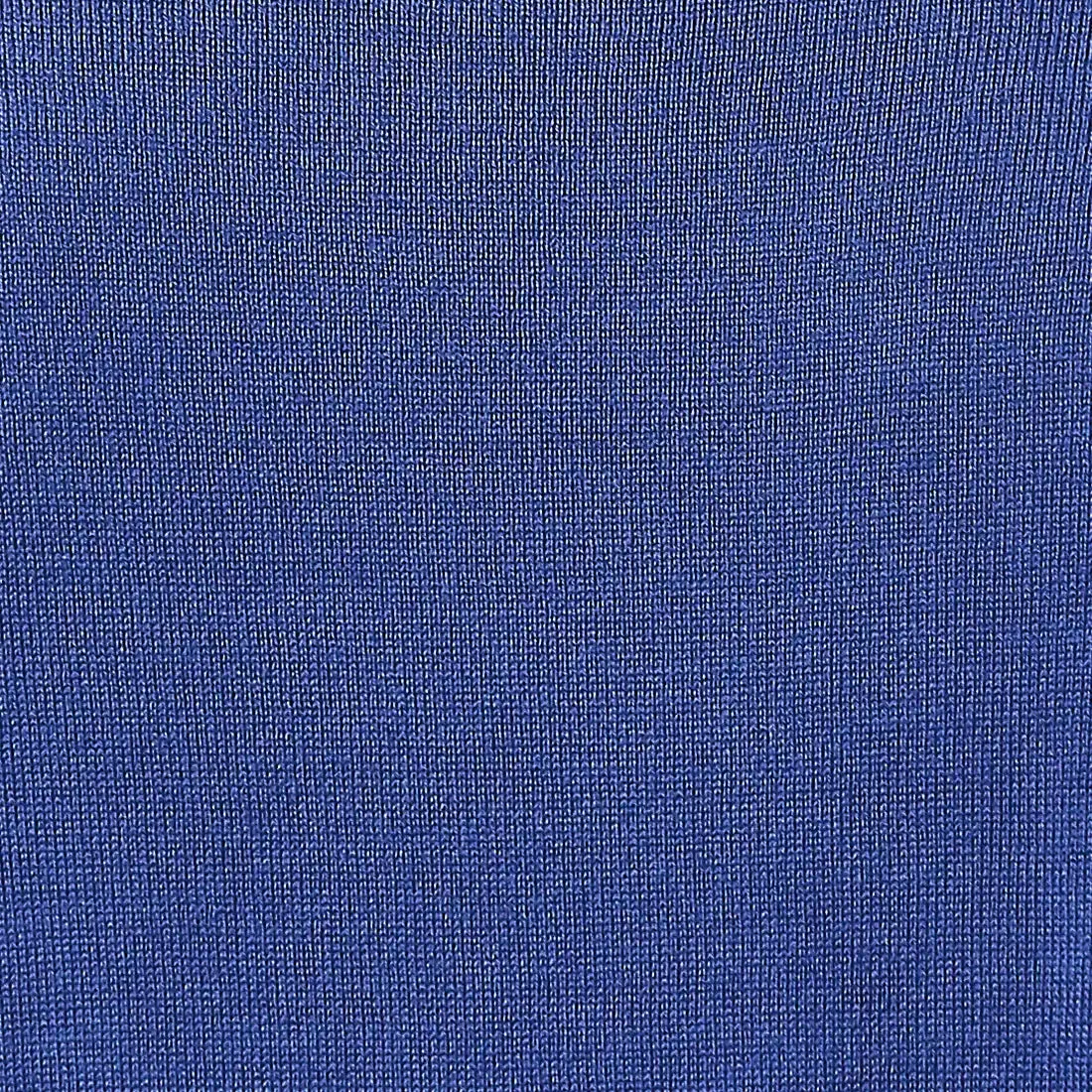 Men Blue Jacquard Acrylic Wool Blend Round Collar Sweaters