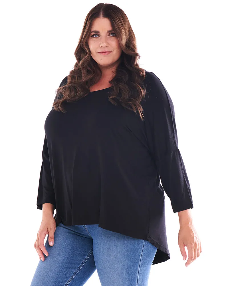 Milan Top -Black