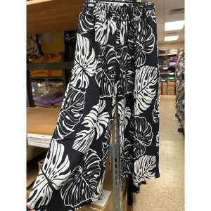 Monstera Wide Leg Pants