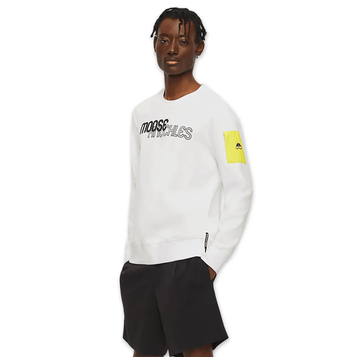 Moose Knuckles - Transit Sweatshirt in White