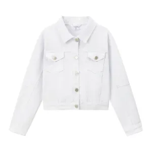Newness White denim jacket