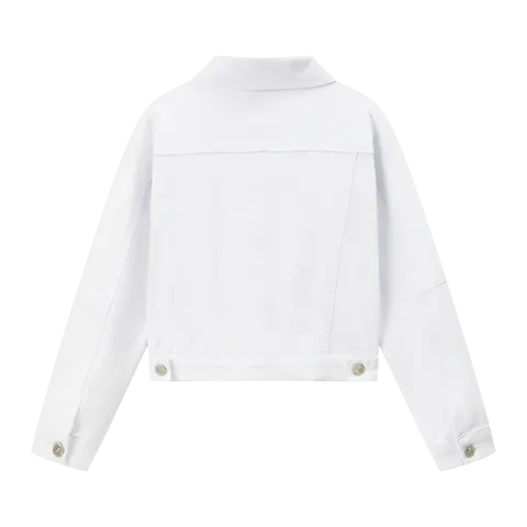 Newness White denim jacket