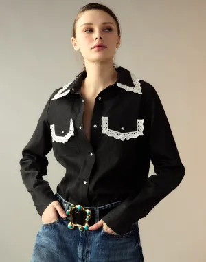 Not My First Rodeo Denim Shirt