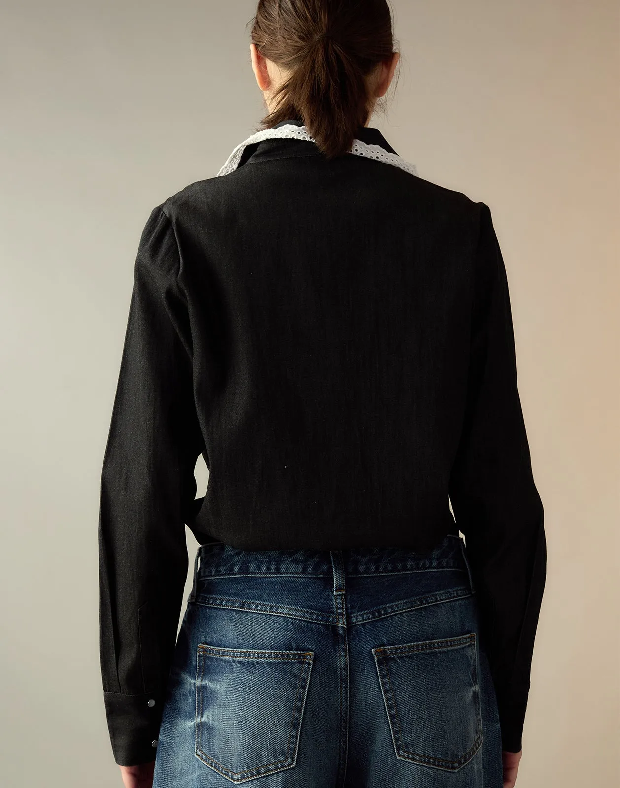 Not My First Rodeo Denim Shirt