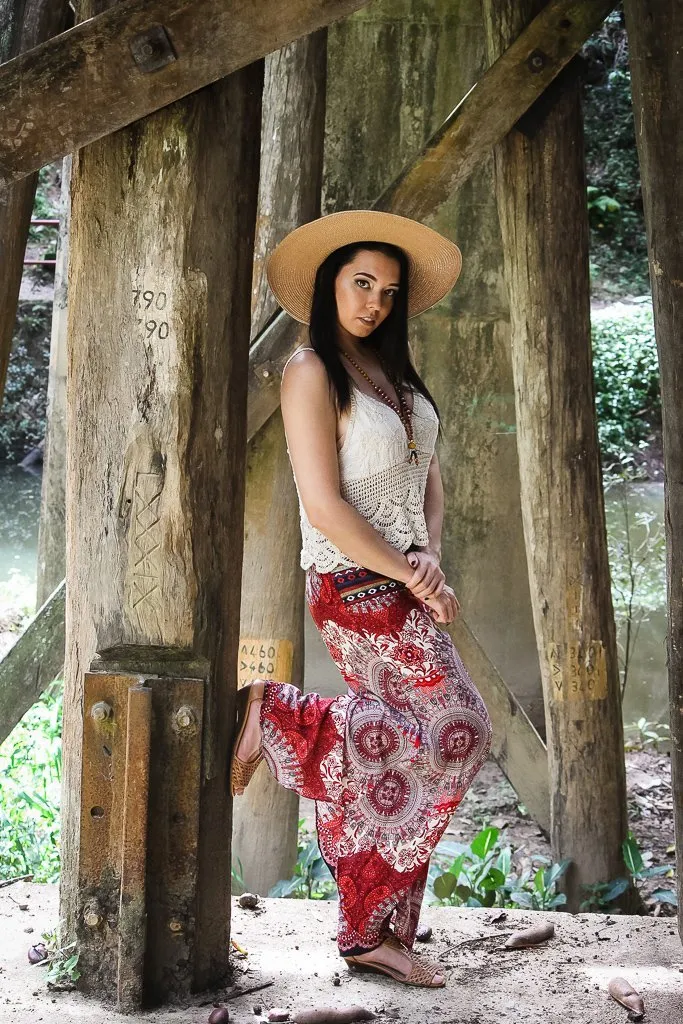 Panache Pants - Anake Red