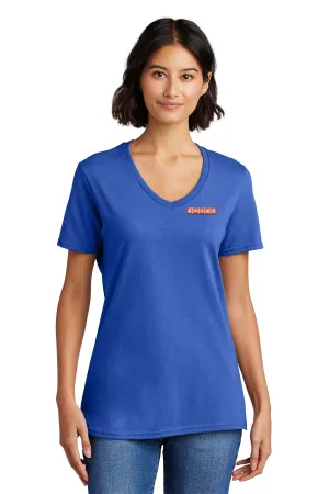 Port & Company Ladies Core V-Neck Tee, Royal [Fooda]