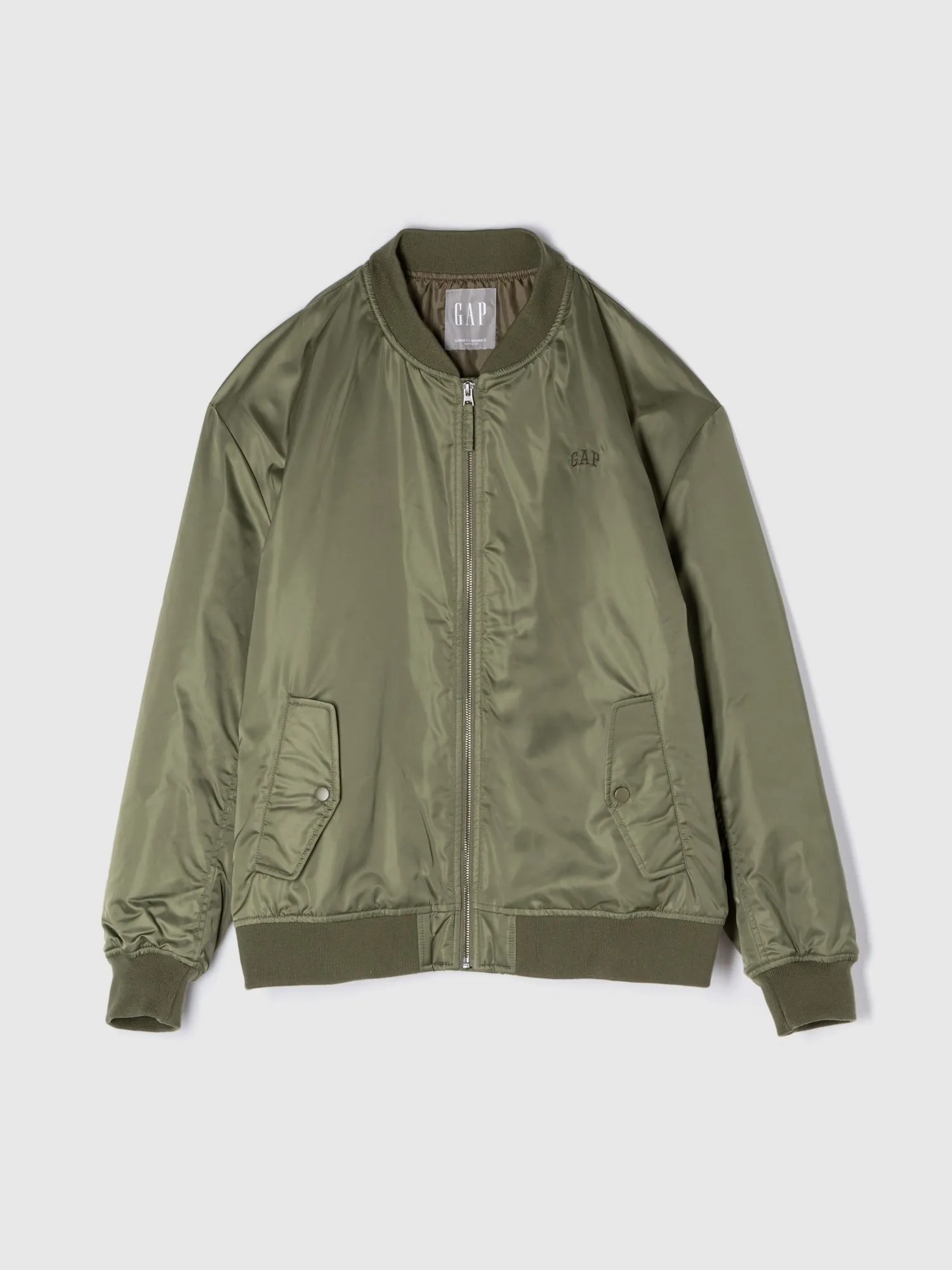 Relaxed Logo Bomber Jacket