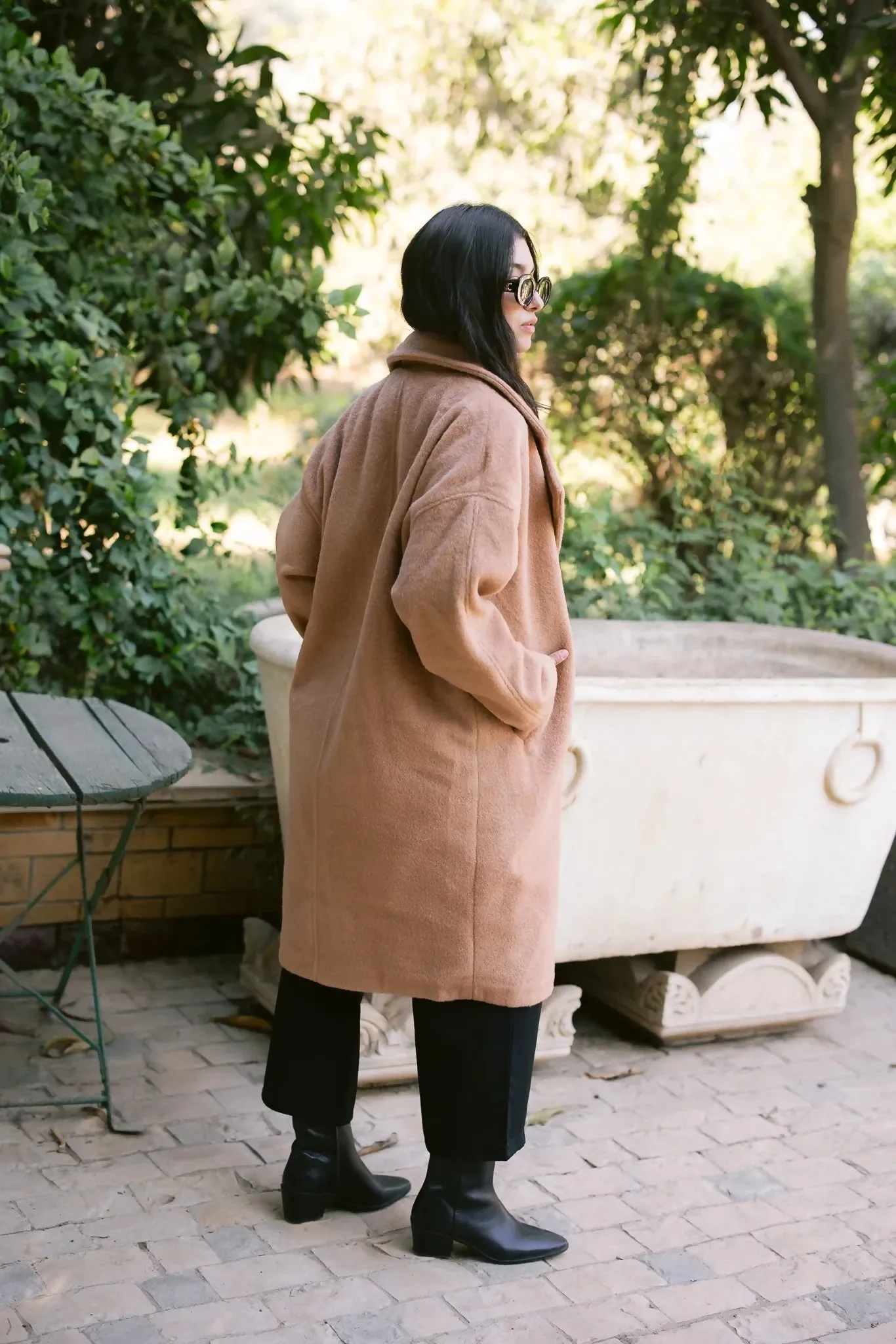 Relaxed Soft-Brushed Coat