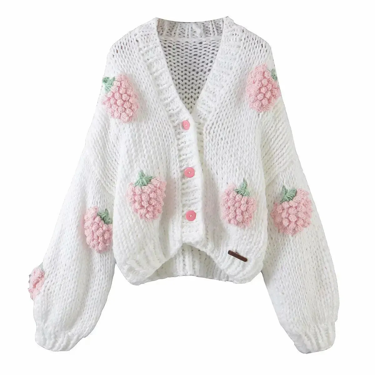 Scenic Chunky Crochet Cardigan