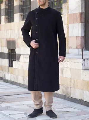 Side Buttoned Corduroy Jubba