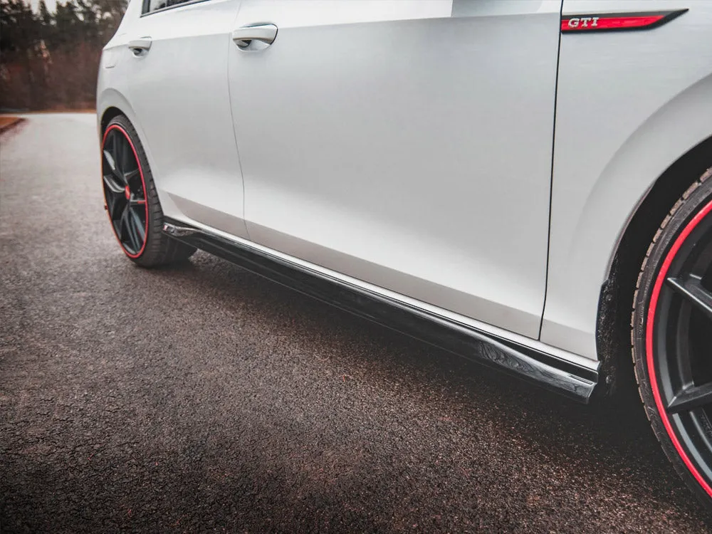 SIDE SKIRTS DIFFUSERS V3 VW GOLF 8 GTI / GTI CLUBSPORT / R-LINE (2020-)