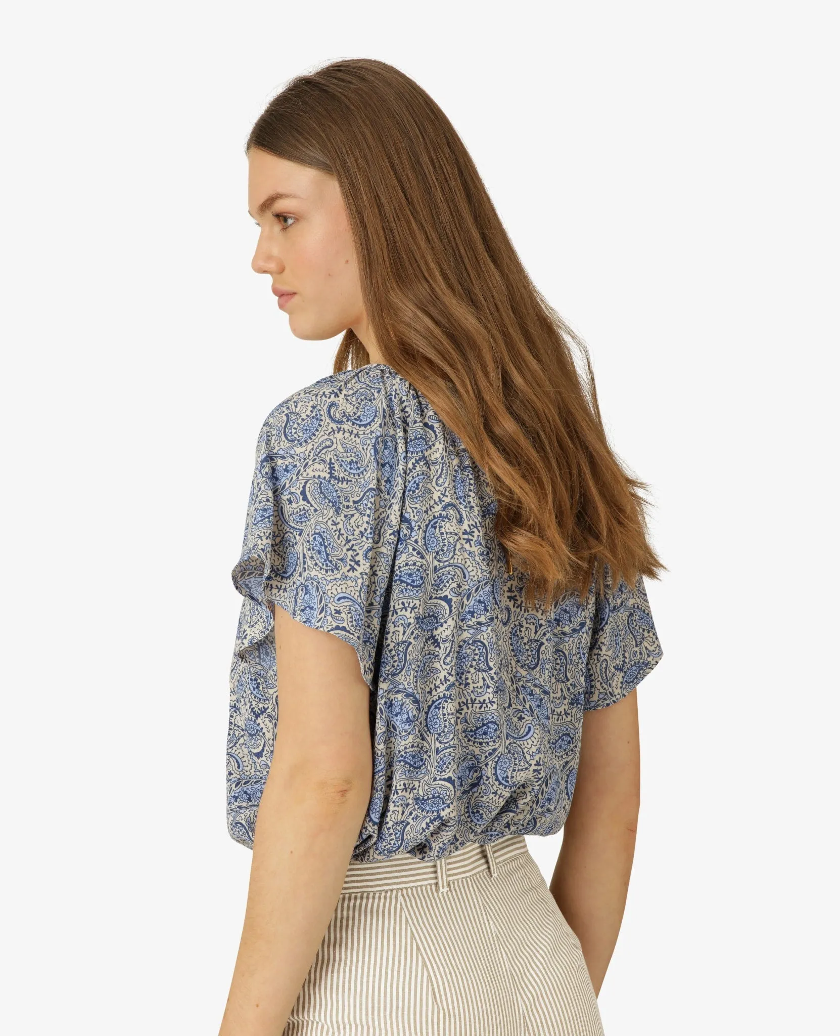 SOFT MOSS BLOUSE