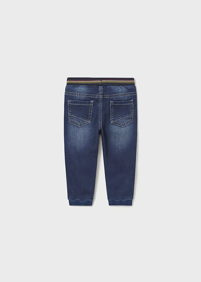 Soft Oscuro Denim Joggers