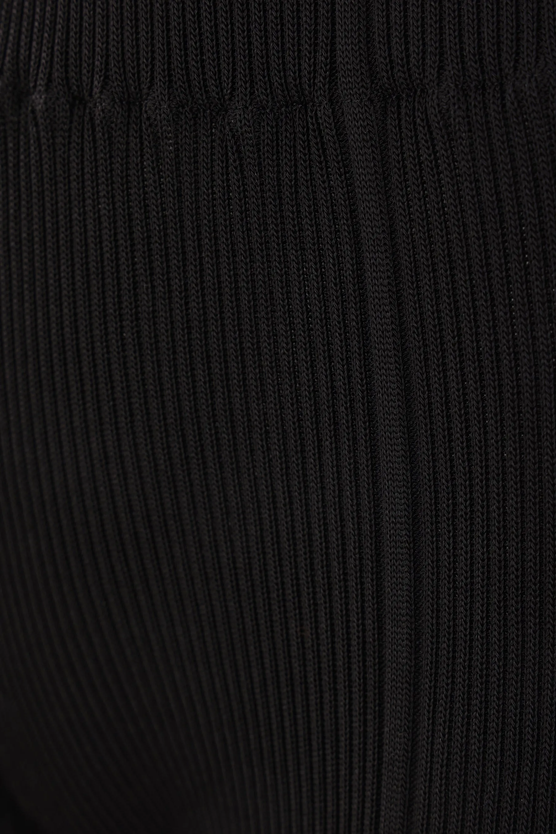 Soft Portrait cropped trousers in rib knit