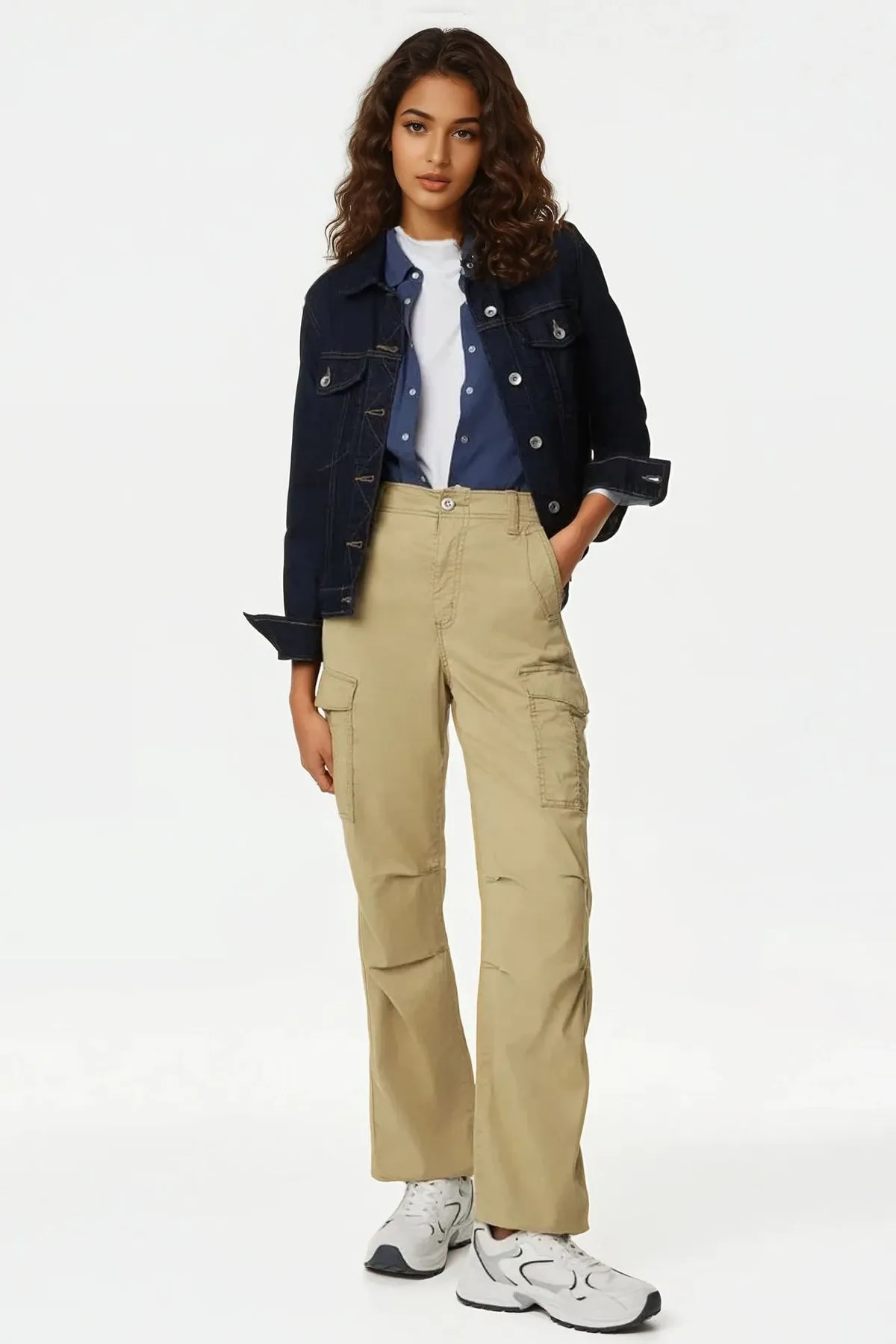 Soft Touch Cargo Trousers