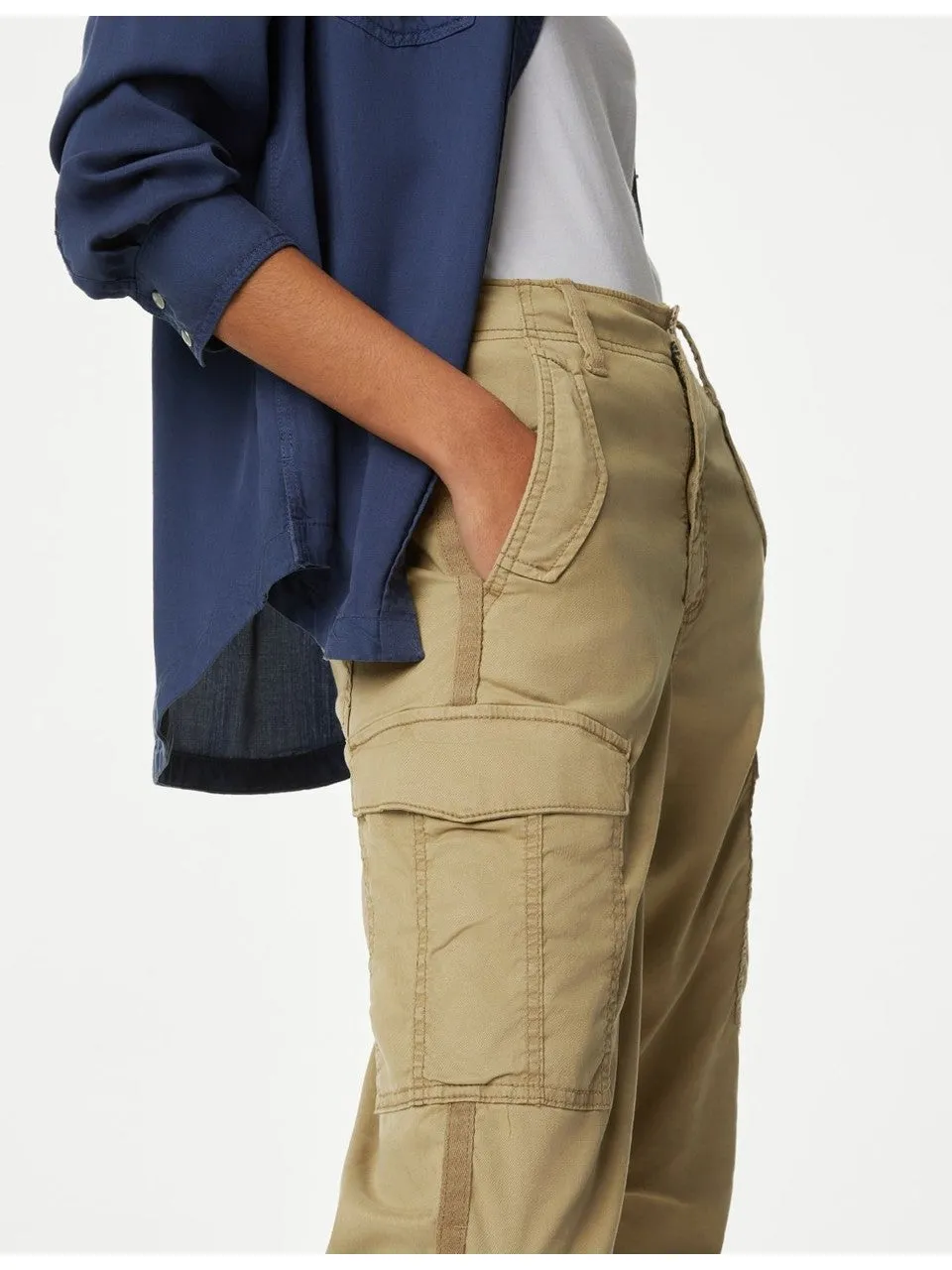 Soft Touch Cargo Trousers