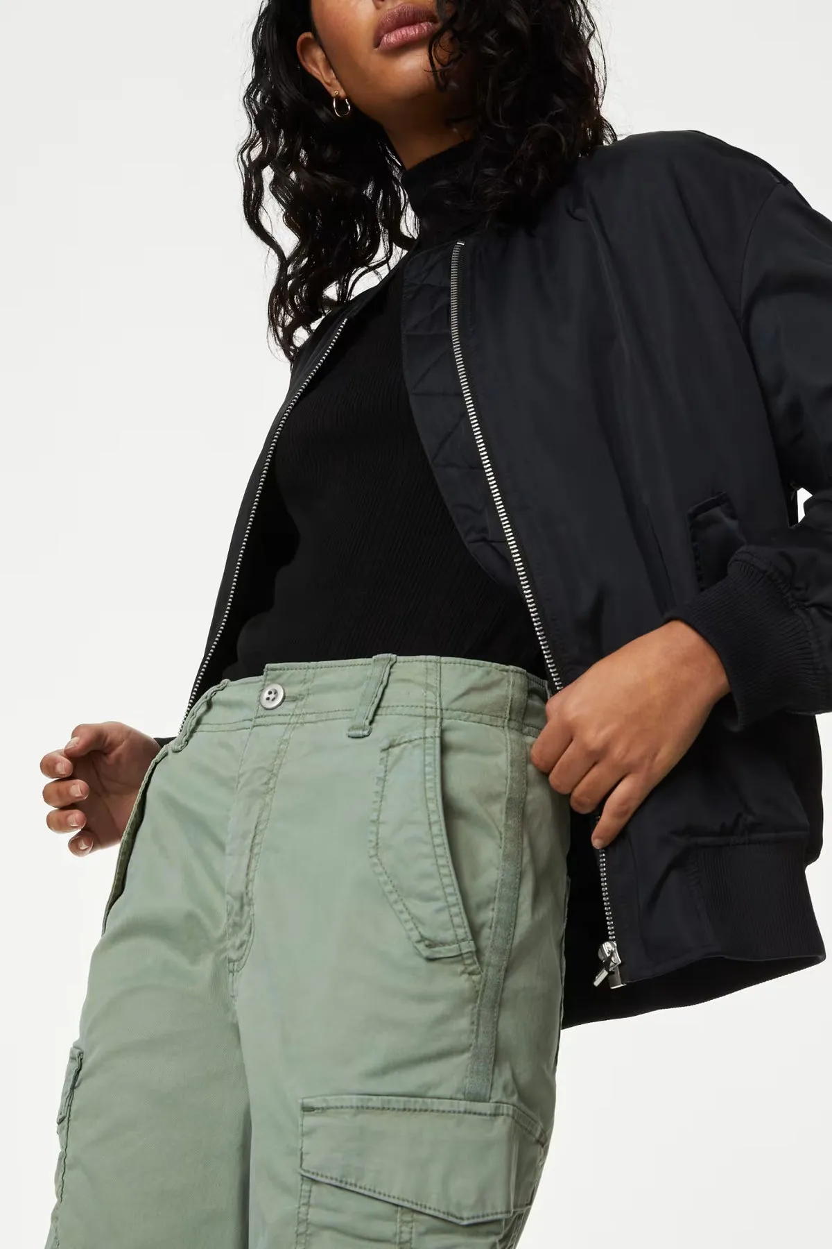 Soft Touch Cargo Trousers
