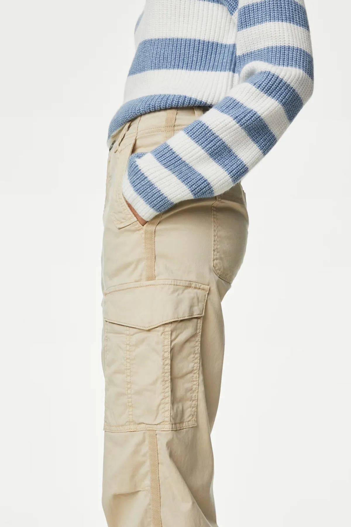 Soft Touch Cargo Trousers