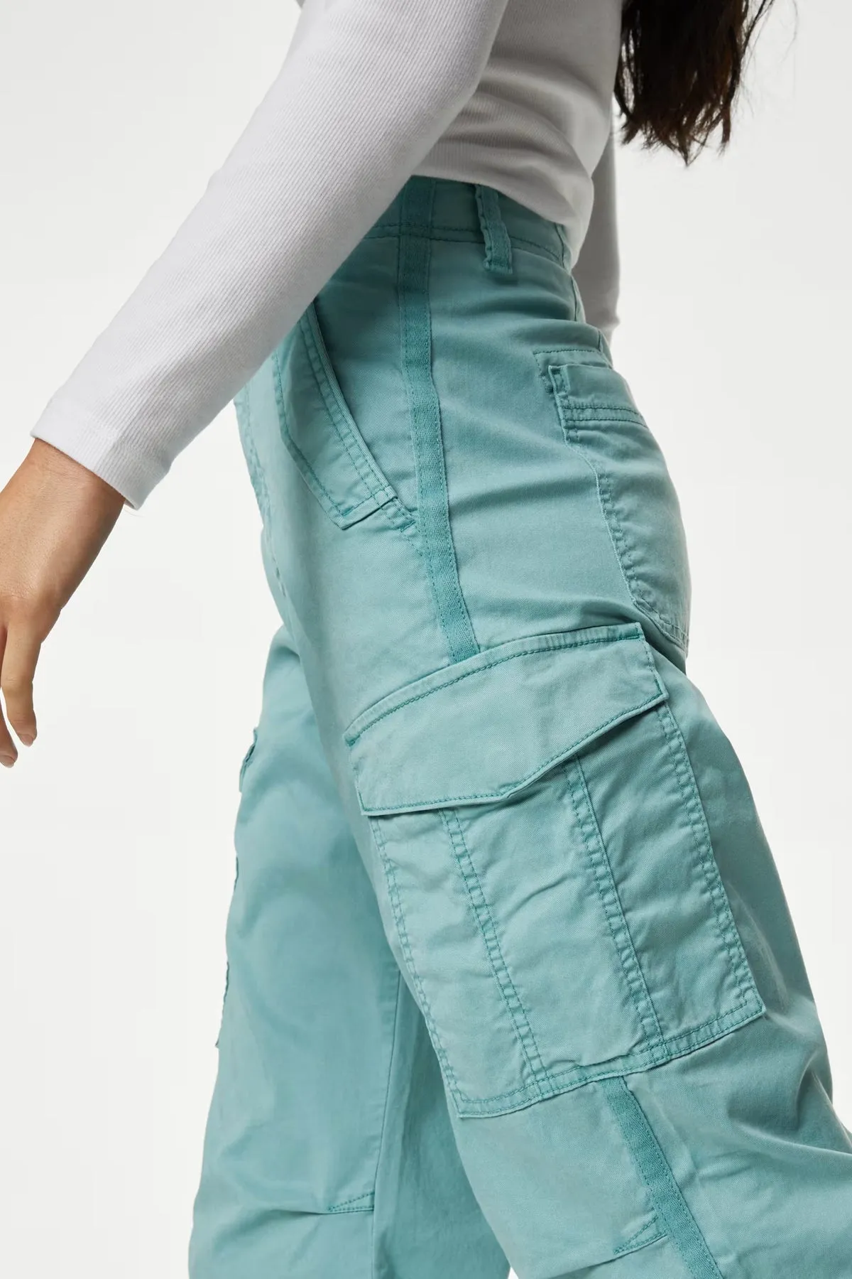 Soft Touch Cargo Trousers