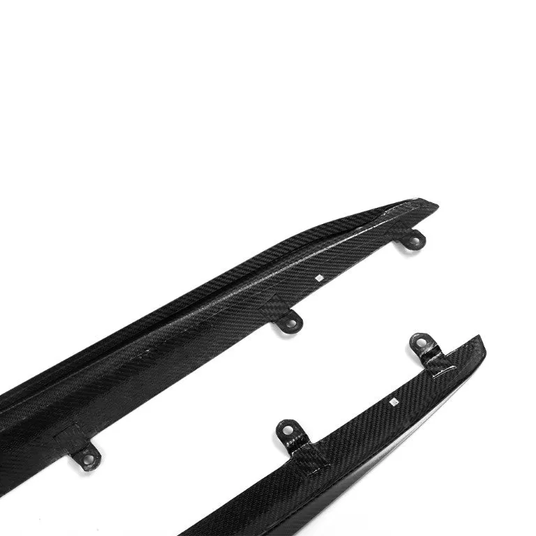 SOOQOO USA Side Skirts for BMW 8 Series M850 840i G14 G15 & M8 F91 F92 Carbon Fiber