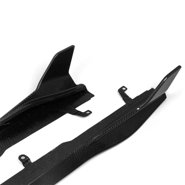 SOOQOO USA Side Skirts for BMW 8 Series M850 840i G14 G15 & M8 F91 F92 Carbon Fiber