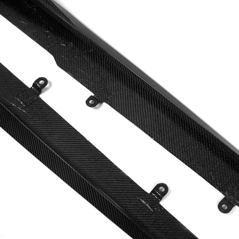 SOOQOO USA Side Skirts for BMW 8 Series M850 840i G14 G15 & M8 F91 F92 Carbon Fiber