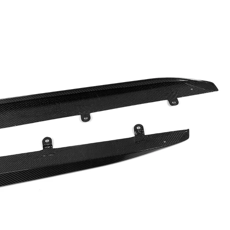 SOOQOO USA Side Skirts for BMW 8 Series M850 840i G14 G15 & M8 F91 F92 Carbon Fiber