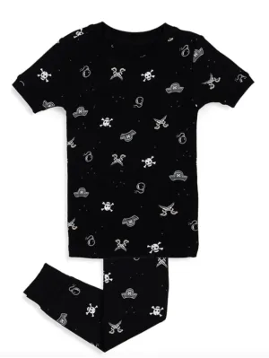 The Skull Pirate Pajama Top & Bottom Set - KIDS