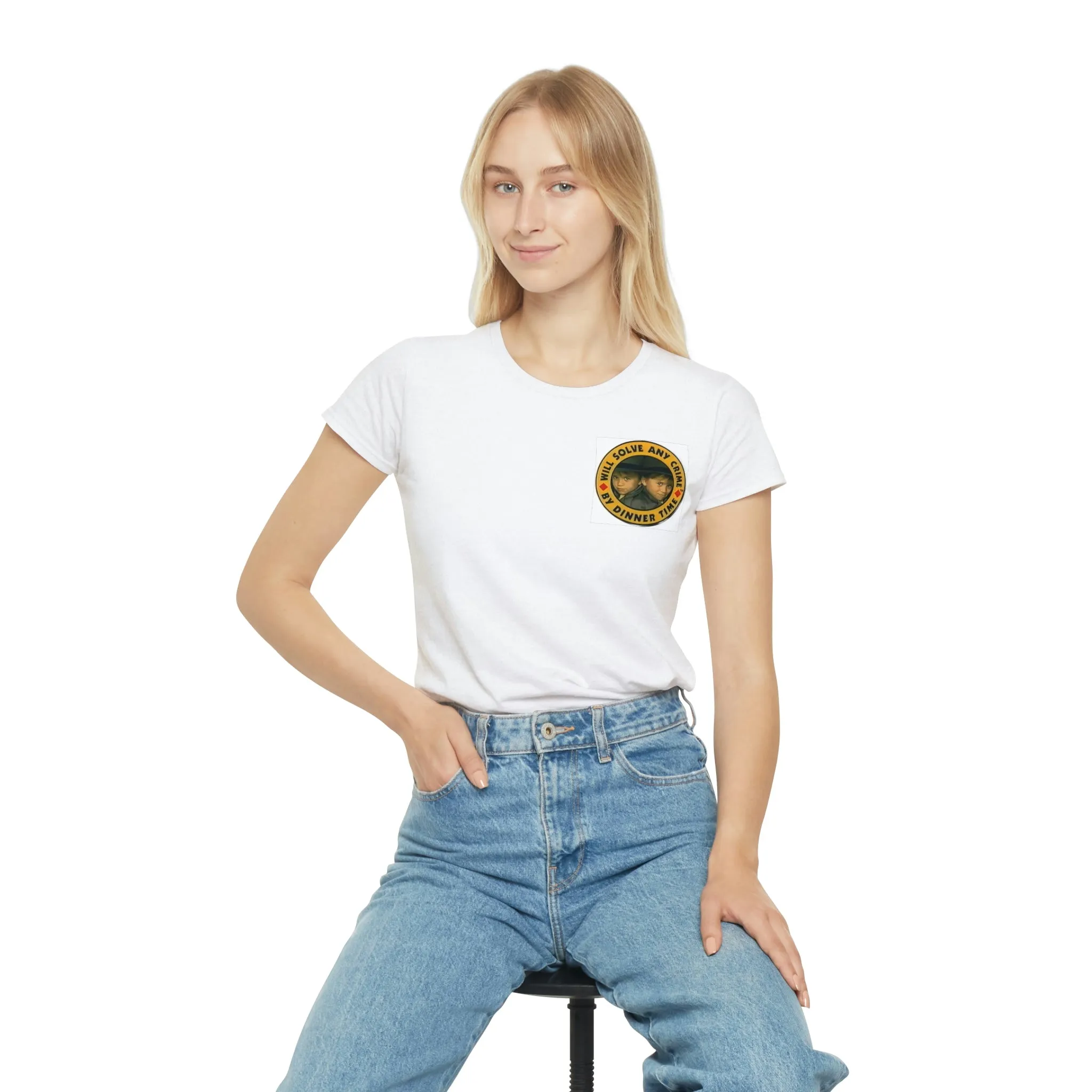 Trench Coat Twins Tee