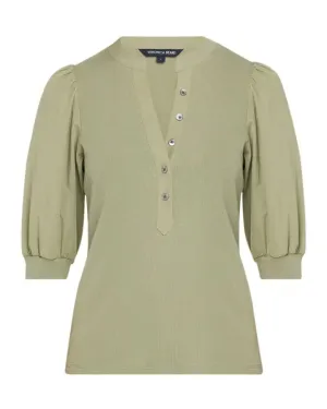 Veronica Beard Coralee Top Sage