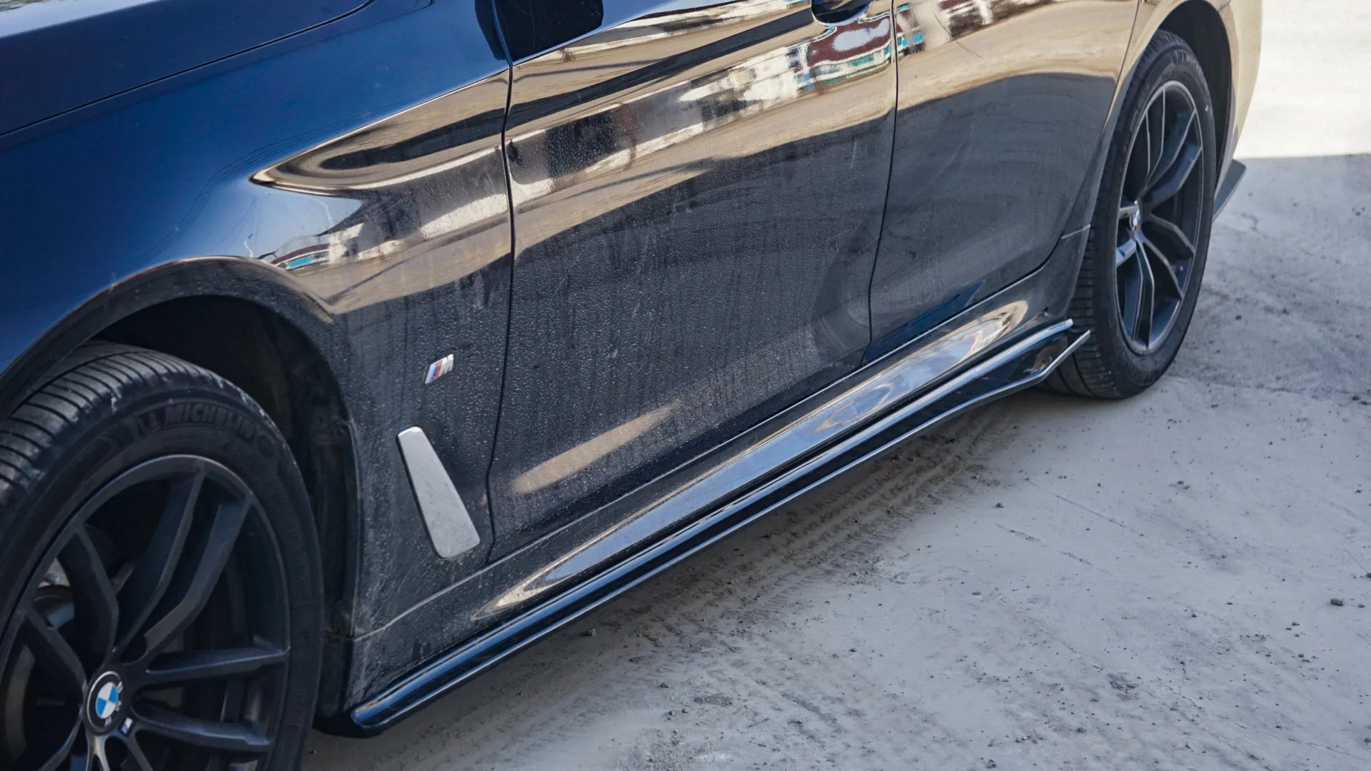 VTEN Side Skirts for BMW 5 Series M550i 540i G30 LCI 2021-ON ABS