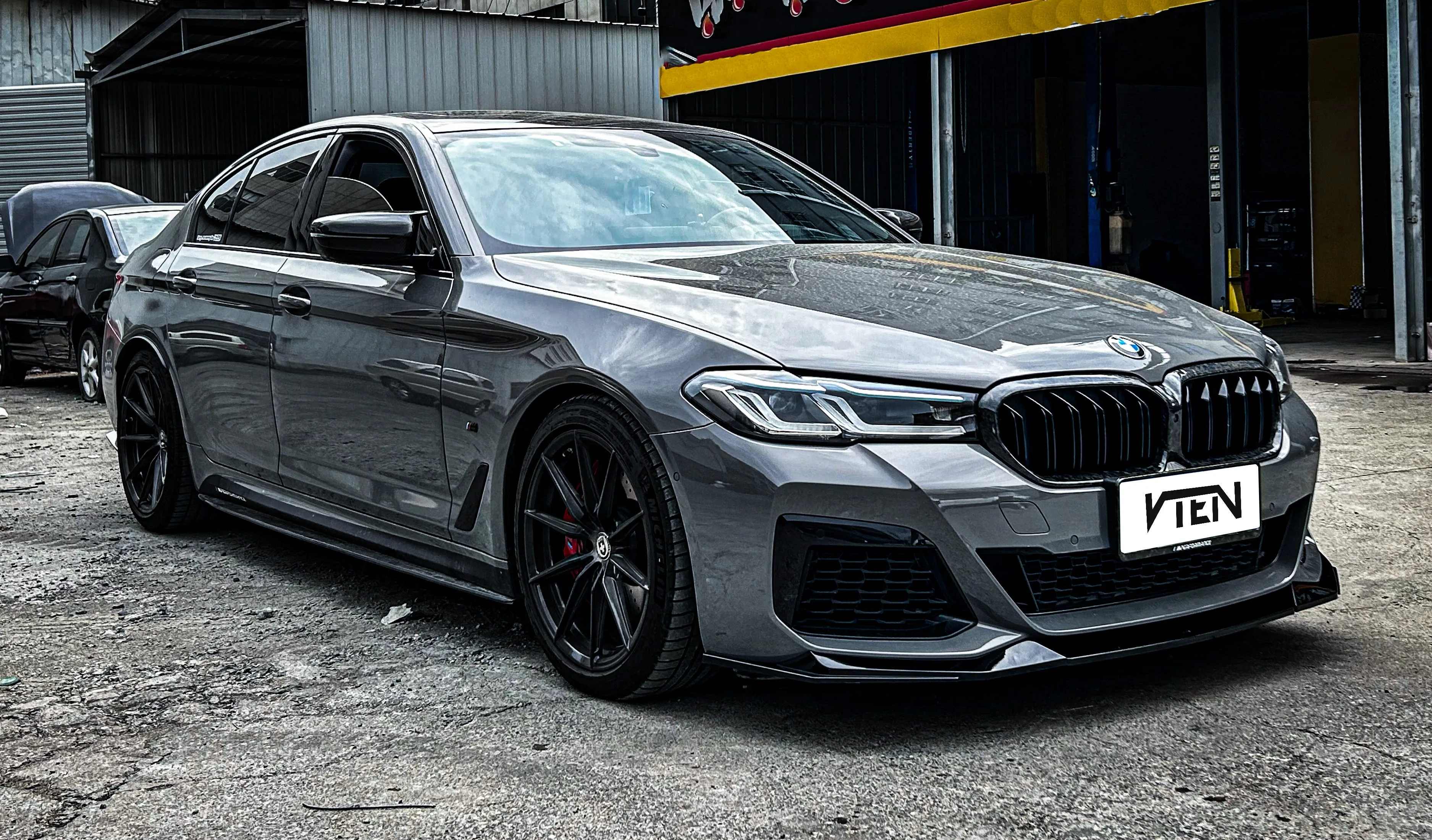 VTEN Side Skirts for BMW 5 Series M550i 540i G30 LCI 2021-ON ABS
