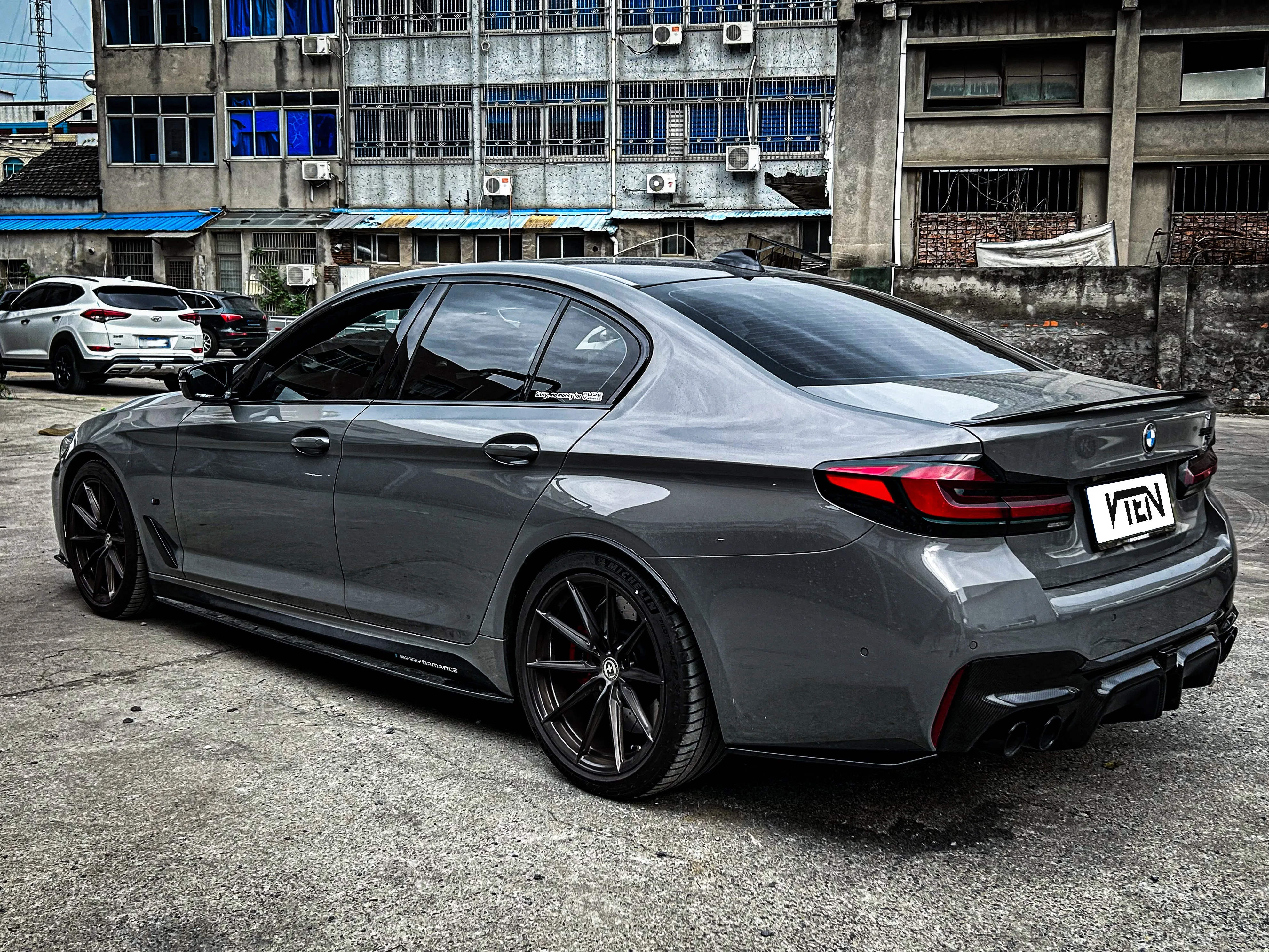 VTEN Side Skirts for BMW 5 Series M550i 540i G30 LCI 2021-ON ABS