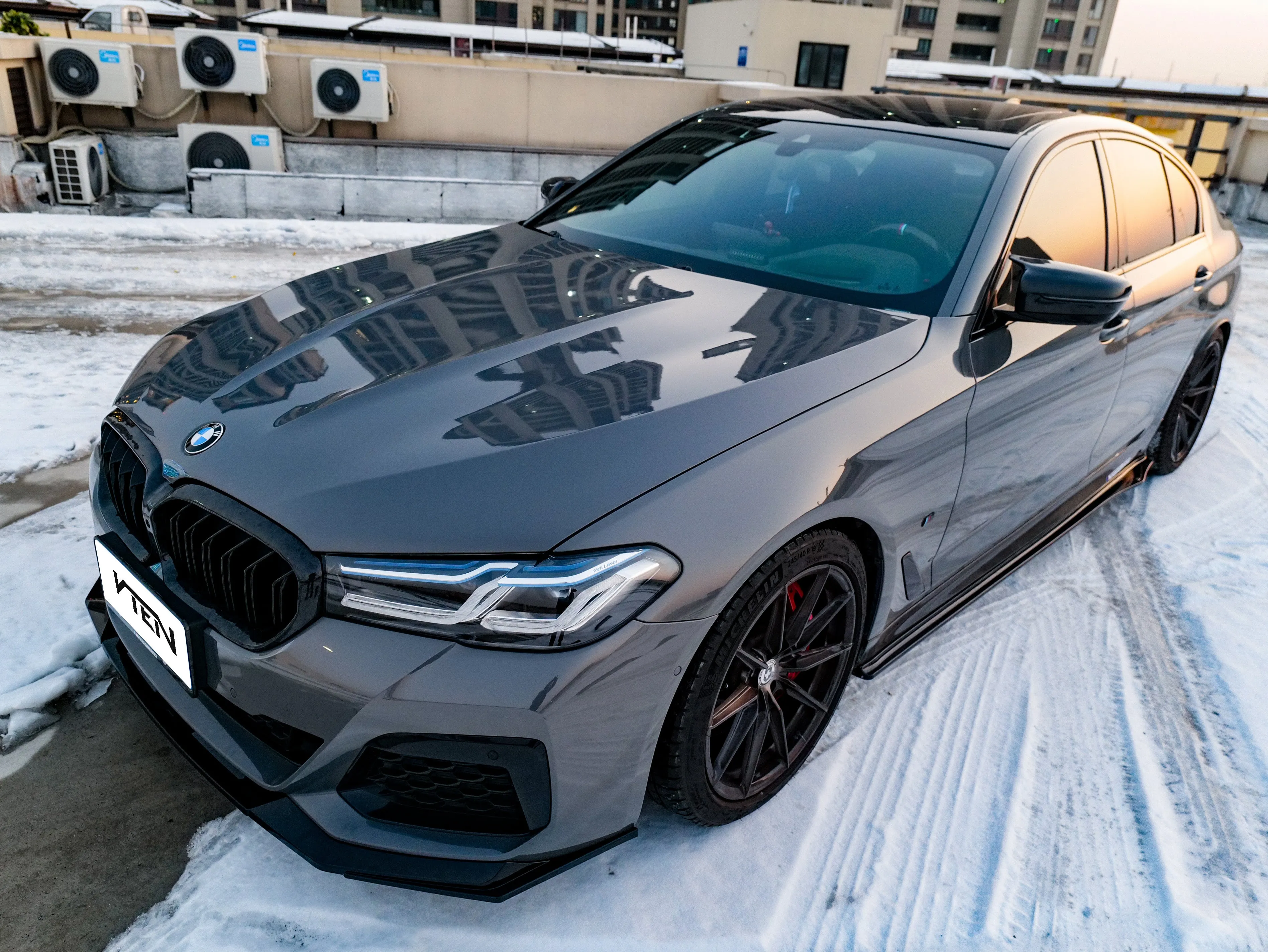 VTEN Side Skirts for BMW 5 Series M550i 540i G30 LCI 2021-ON ABS