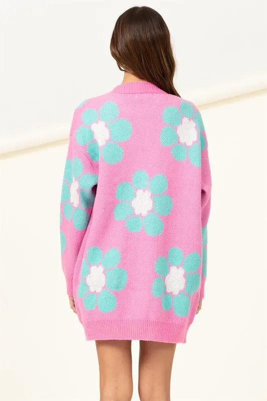Warm And Bright Oversized Cardigan