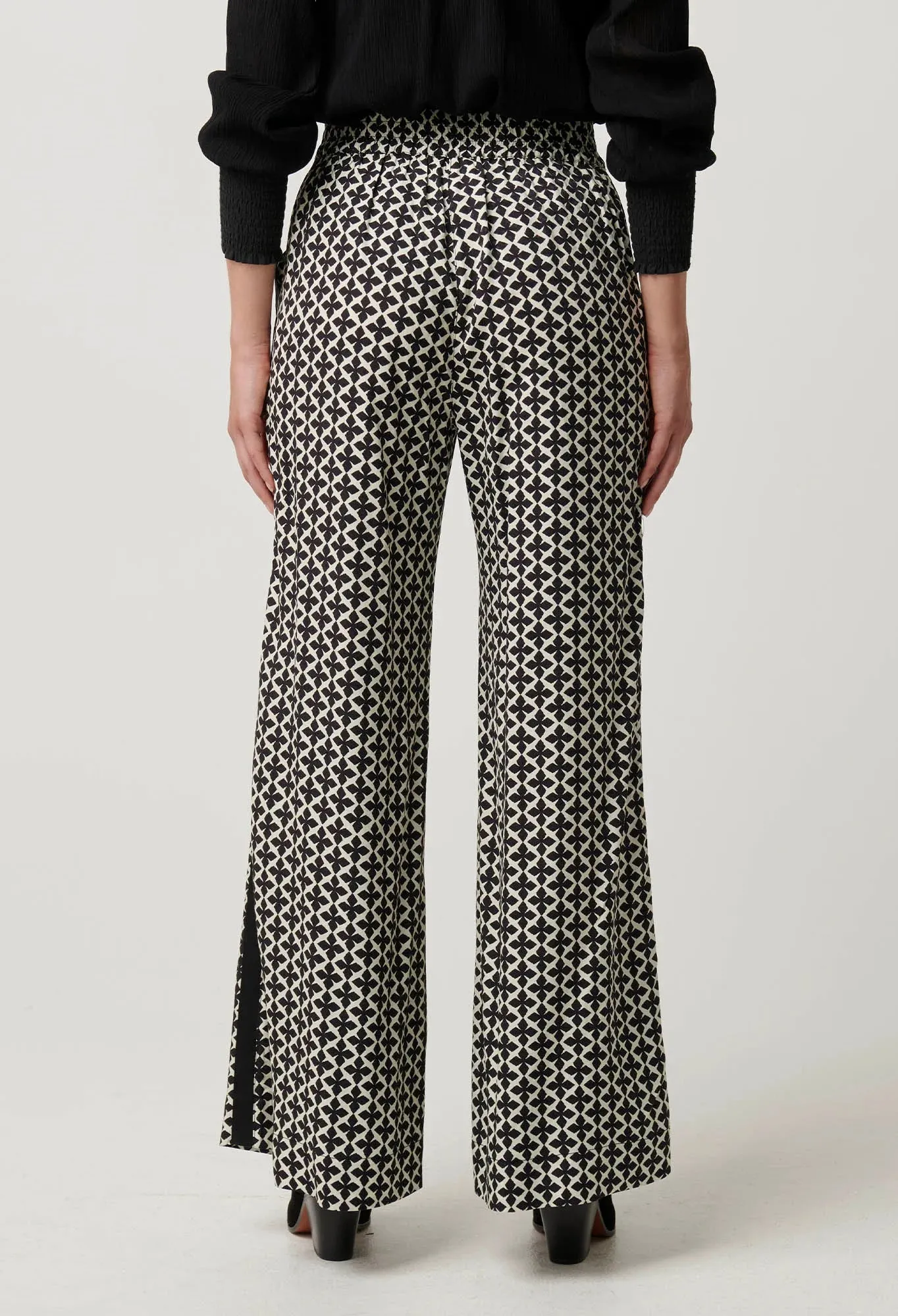 Willow Viscose Dobby Pant in Country Tapestry