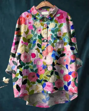 Women's | Blouse with floral print