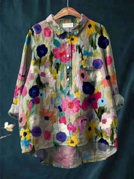 Women's | Blouse with floral print