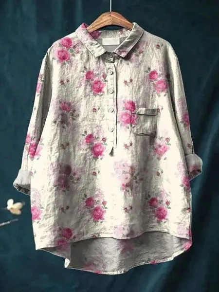 Women's | Blouse with floral print
