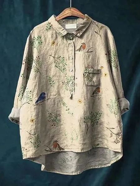 Women's | Blouse with floral print