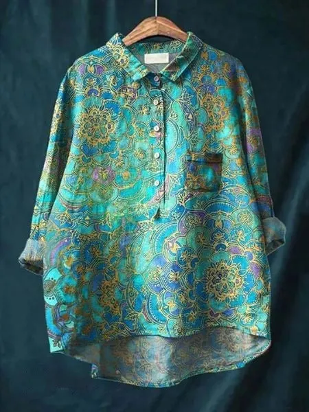 Women's | Blouse with floral print