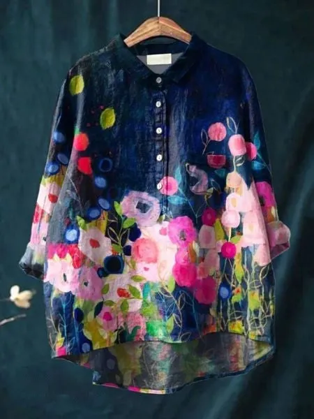 Women's | Blouse with floral print