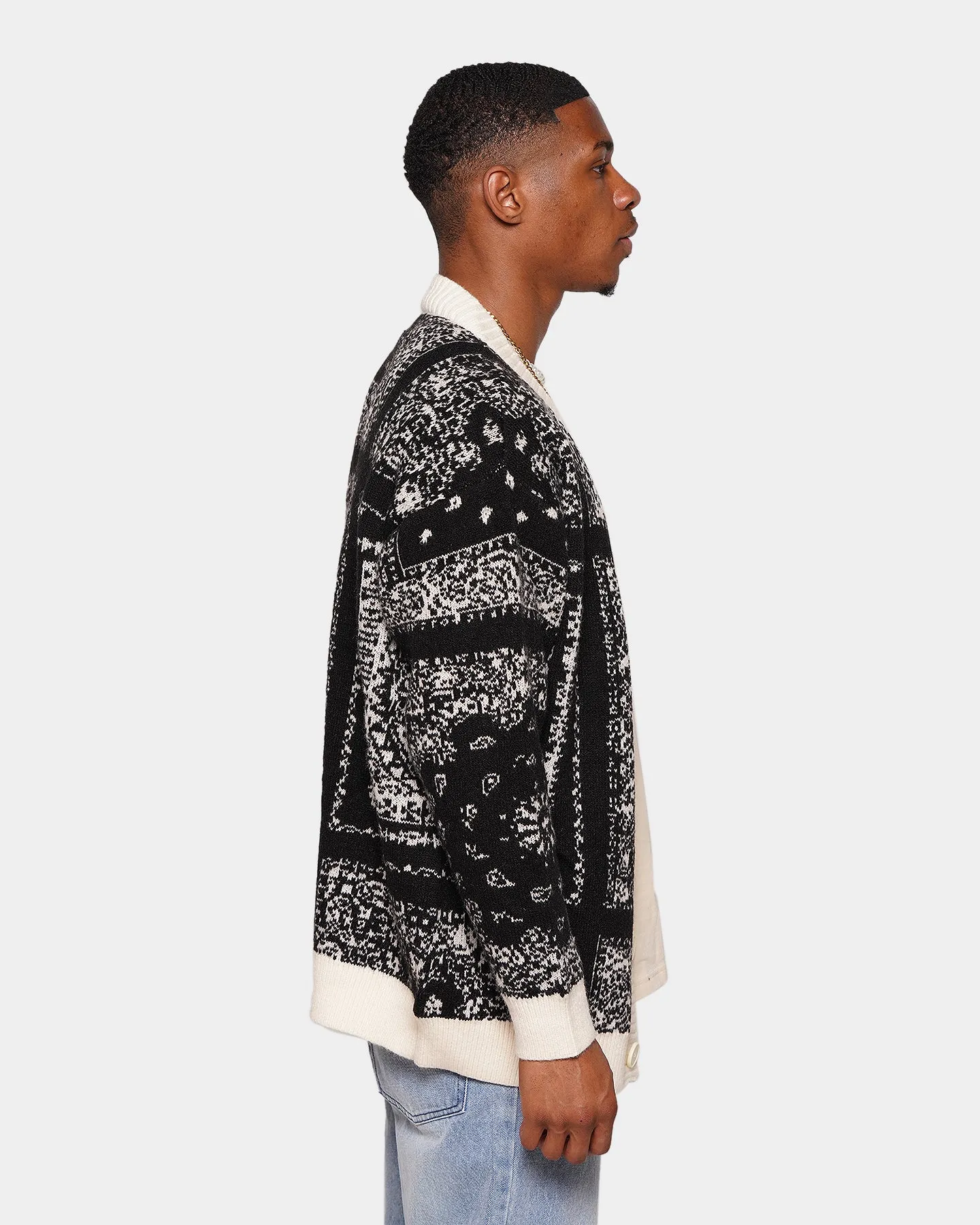 XXIII Bea Bandana Cardigan Black